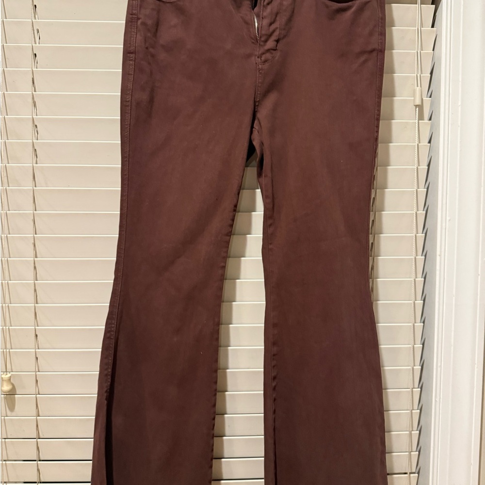 Judy Blue Chocolate Flare Jeans